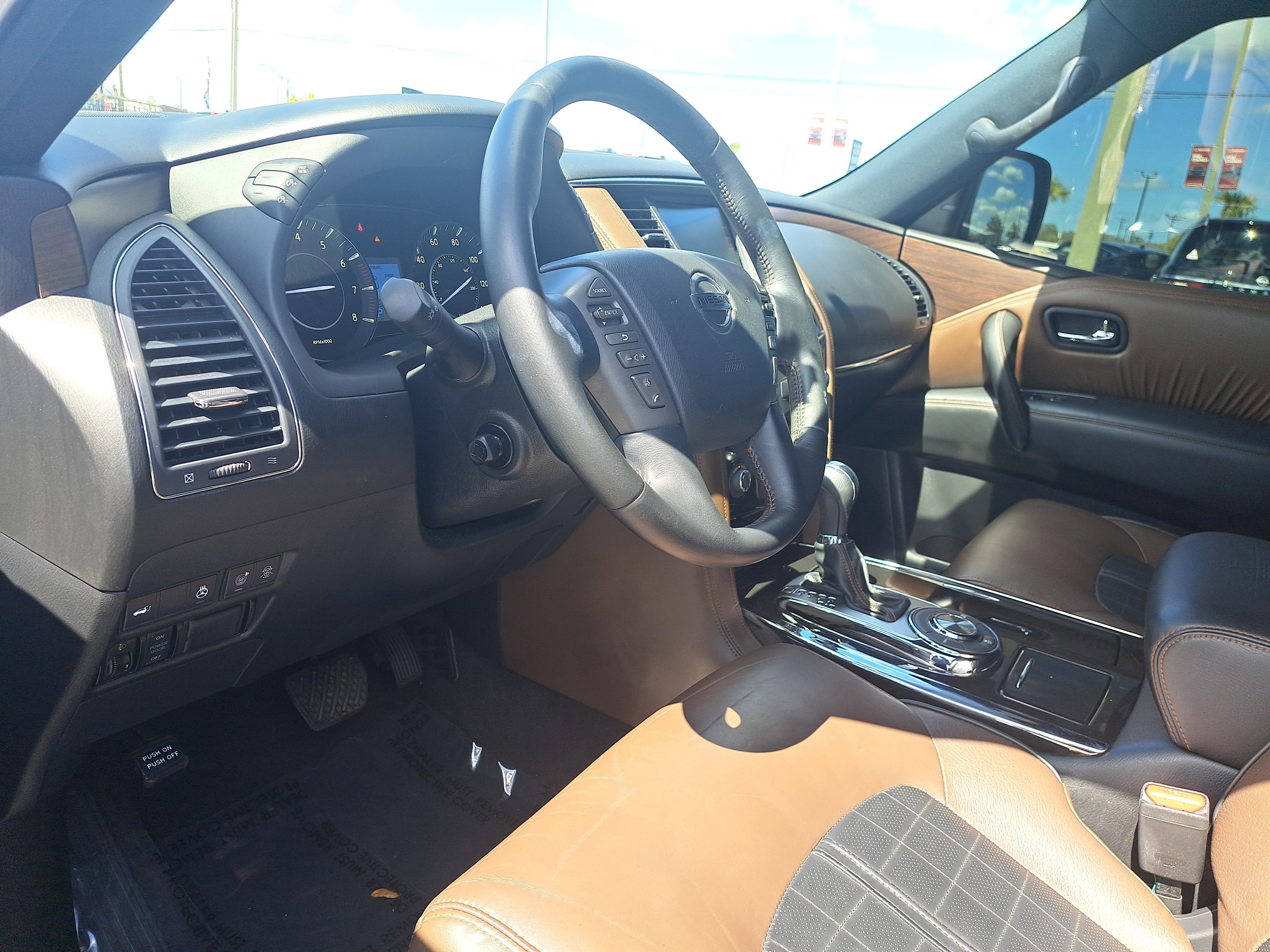 Certified 2019 Nissan Armada Platinum w/ Captain's Chairs Package image 19