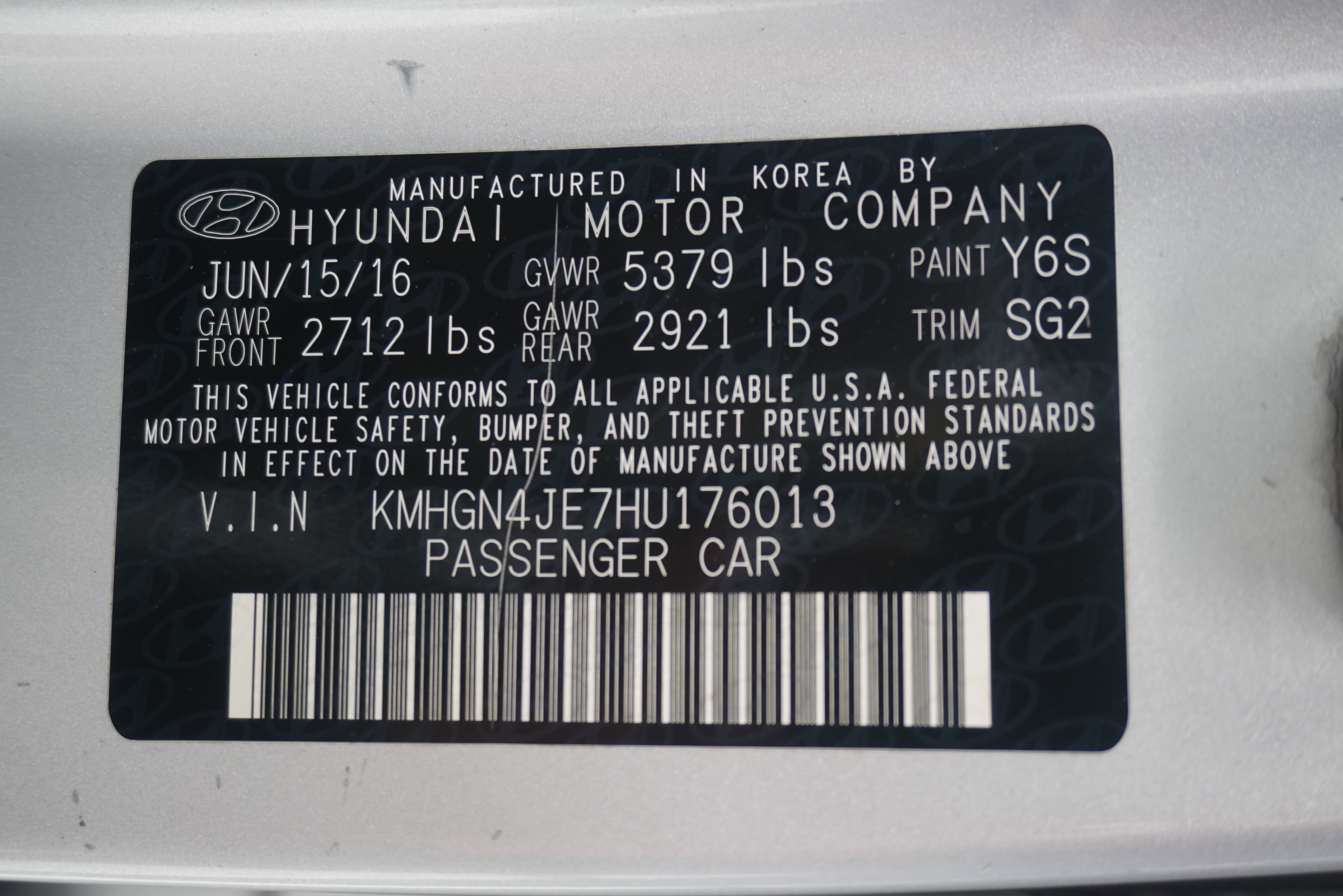 Used 2017 Genesis G80 3.8 RWD image 30