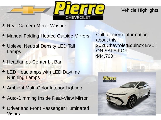New 2026 Chevrolet Equinox EV LT w/ Convenience Package II AWD/4WD image 23