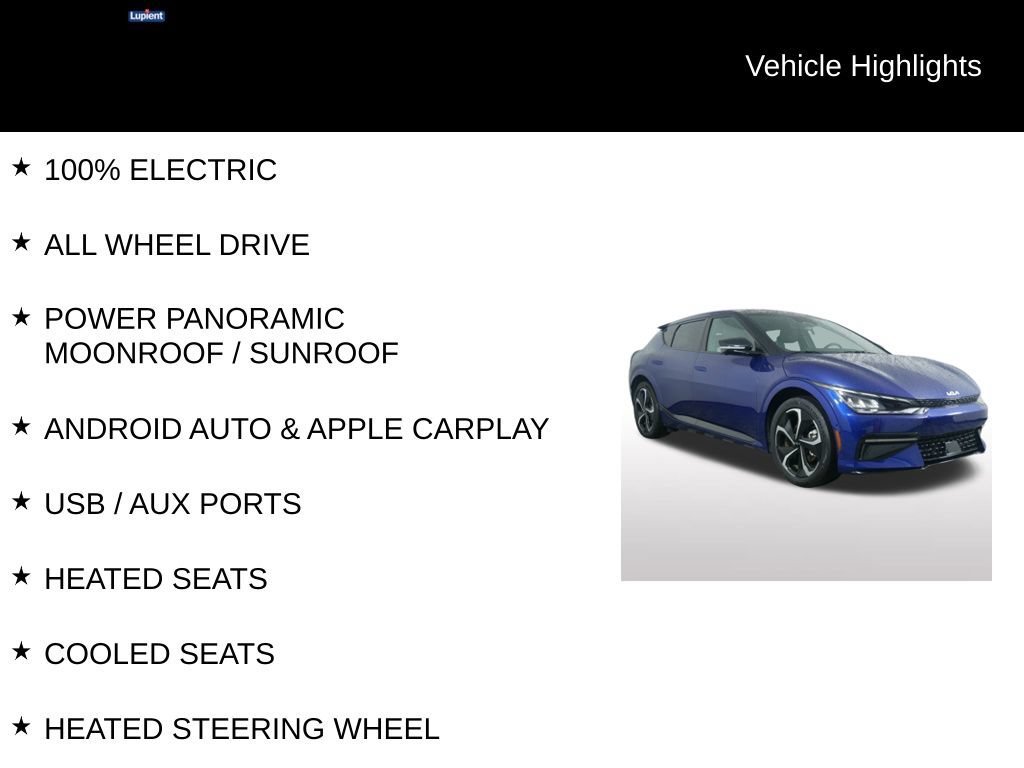 Certified 2024 Kia EV6 GT-Line AWD/4WD image 8
