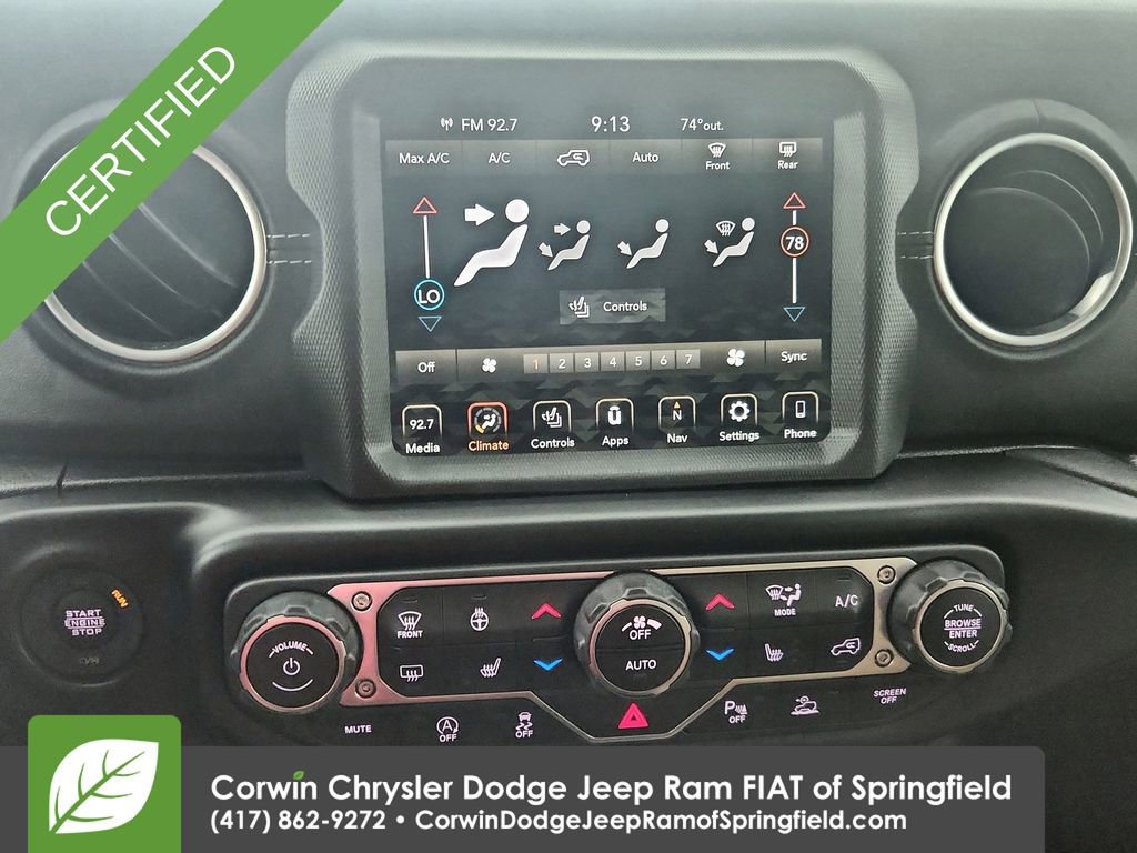 Certified 2022 Jeep Wrangler Unlimited Sahara w/ LED Lighting Group image 20