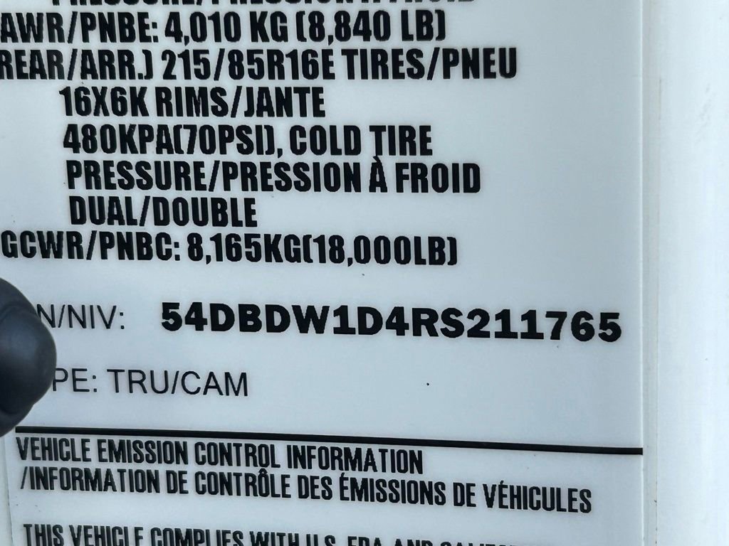 New 2024 Chevrolet Low Cab Forward image 38