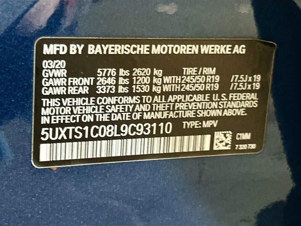 Used 2020 BMW X3 xDrive30e w/ Premium Package AWD/4WD image 33