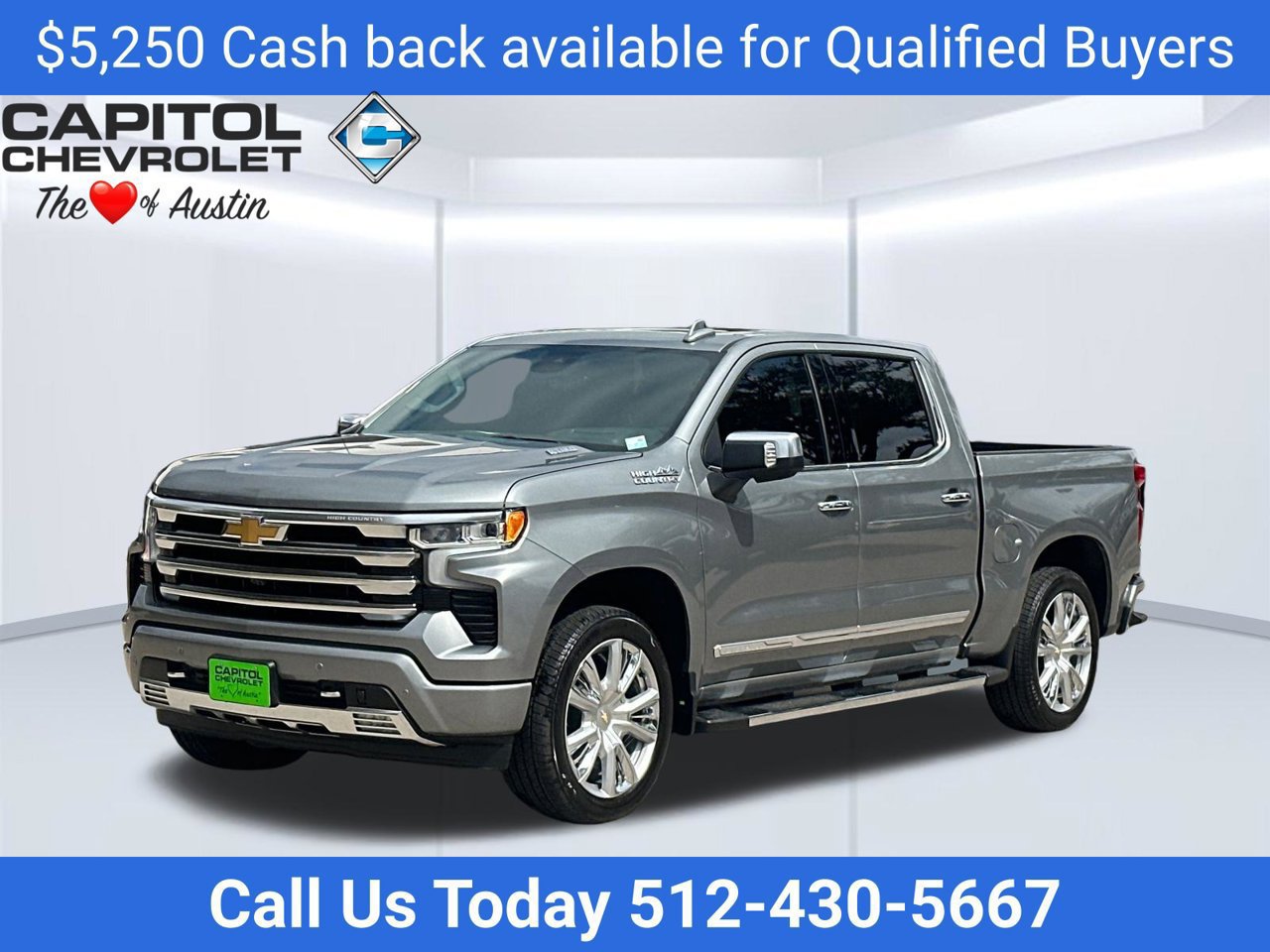 New 2026 Chevrolet Silverado 1500 High Country w/ High Country Premium Package