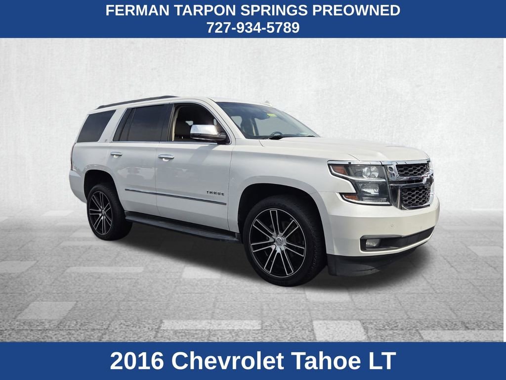 Used 2016 Chevrolet Tahoe LT w/ Luxury Package RWD image 1