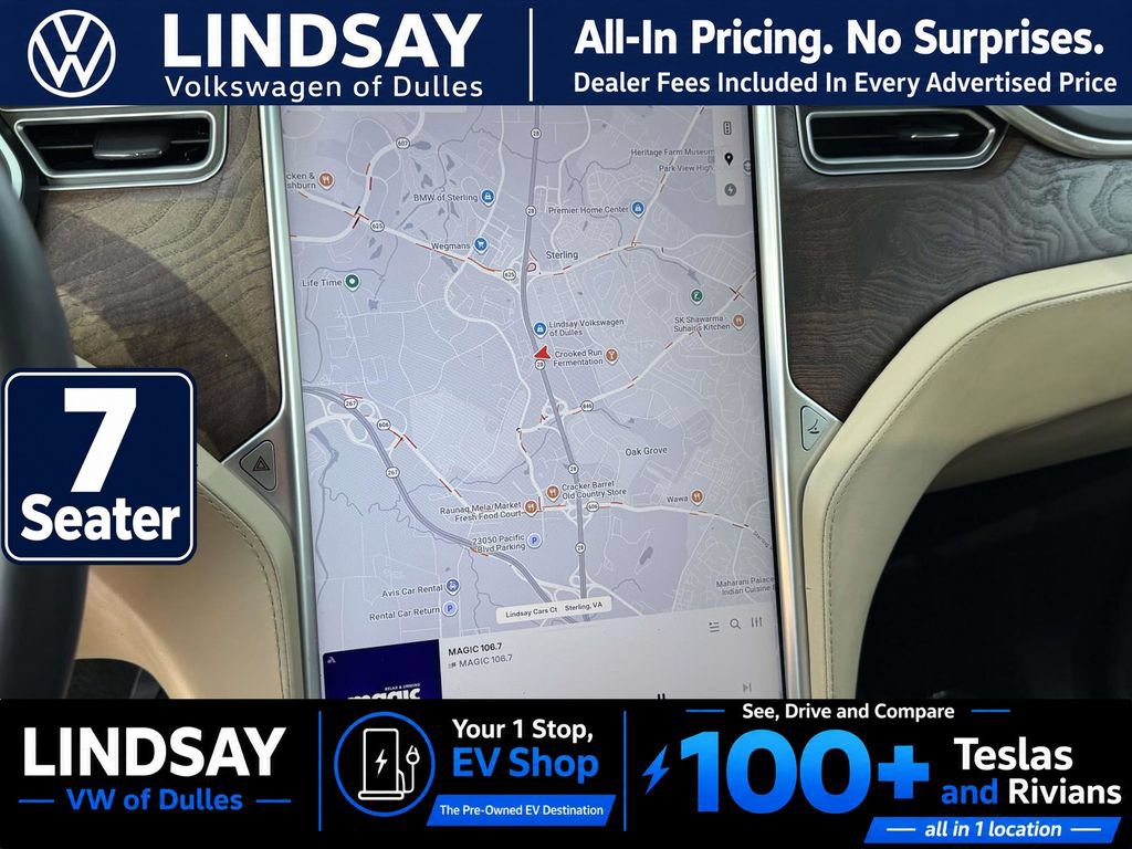 Used 2017 Tesla Model X 75D AWD/4WD image 17