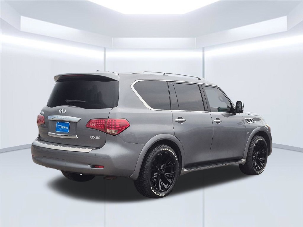 Used 2017 INFINITI QX80 4WD w/ Driver Assistance Package image 6