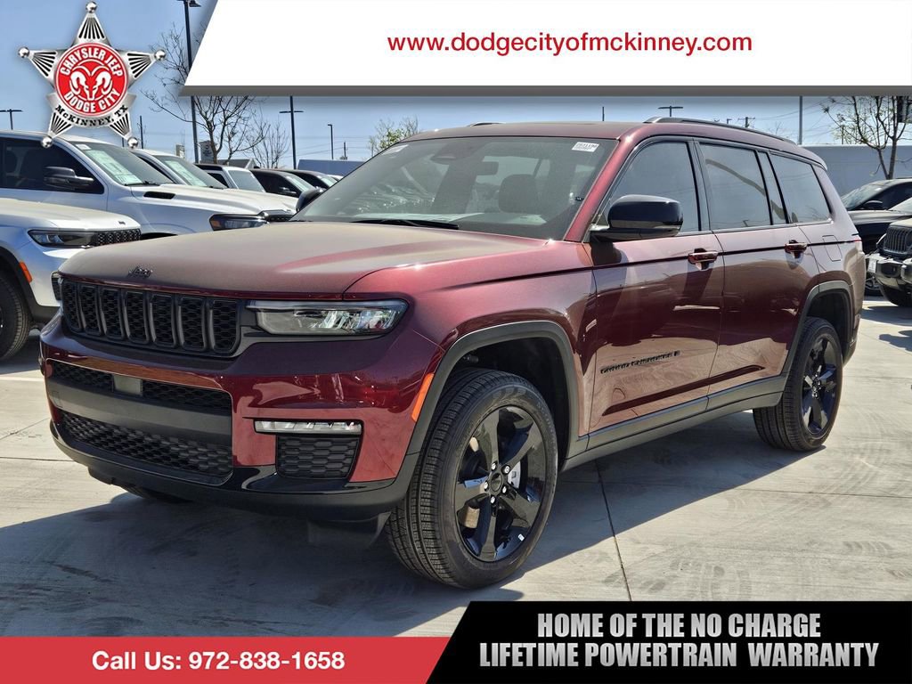 New 2025 Jeep Grand Cherokee L Limited w/ Black Appearance Package AWD/4WD image 1