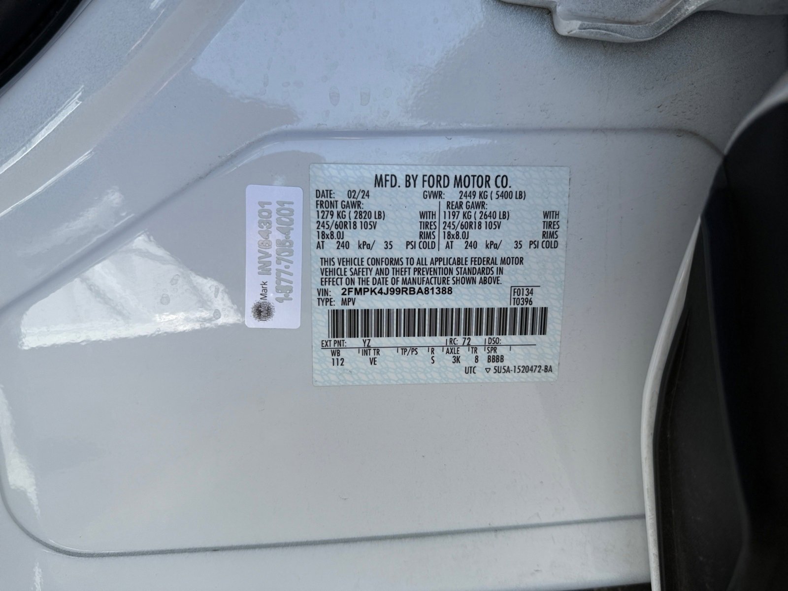 Used 2024 Ford Edge SEL AWD/4WD image 26
