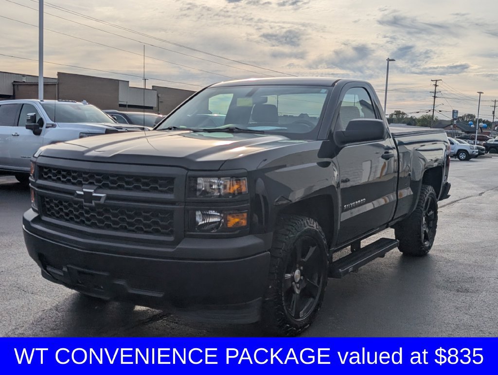 Used 2015 Chevrolet Silverado 1500 W/T w/ Black Out Edition RWD image 4