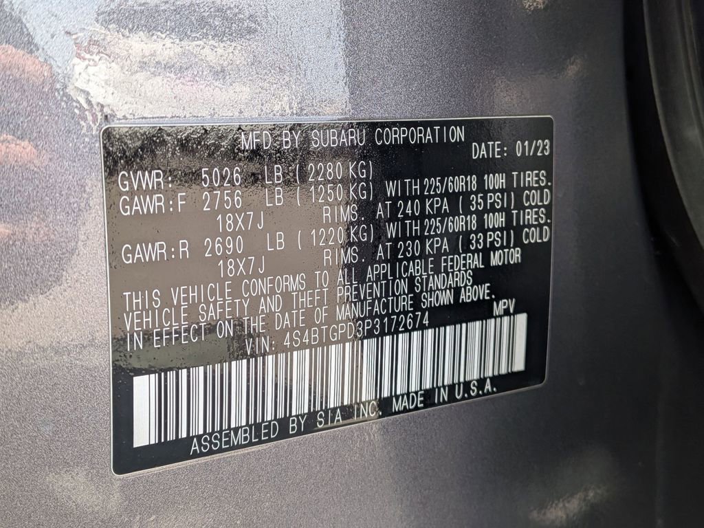 Certified 2023 Subaru Outback Touring XT image 28