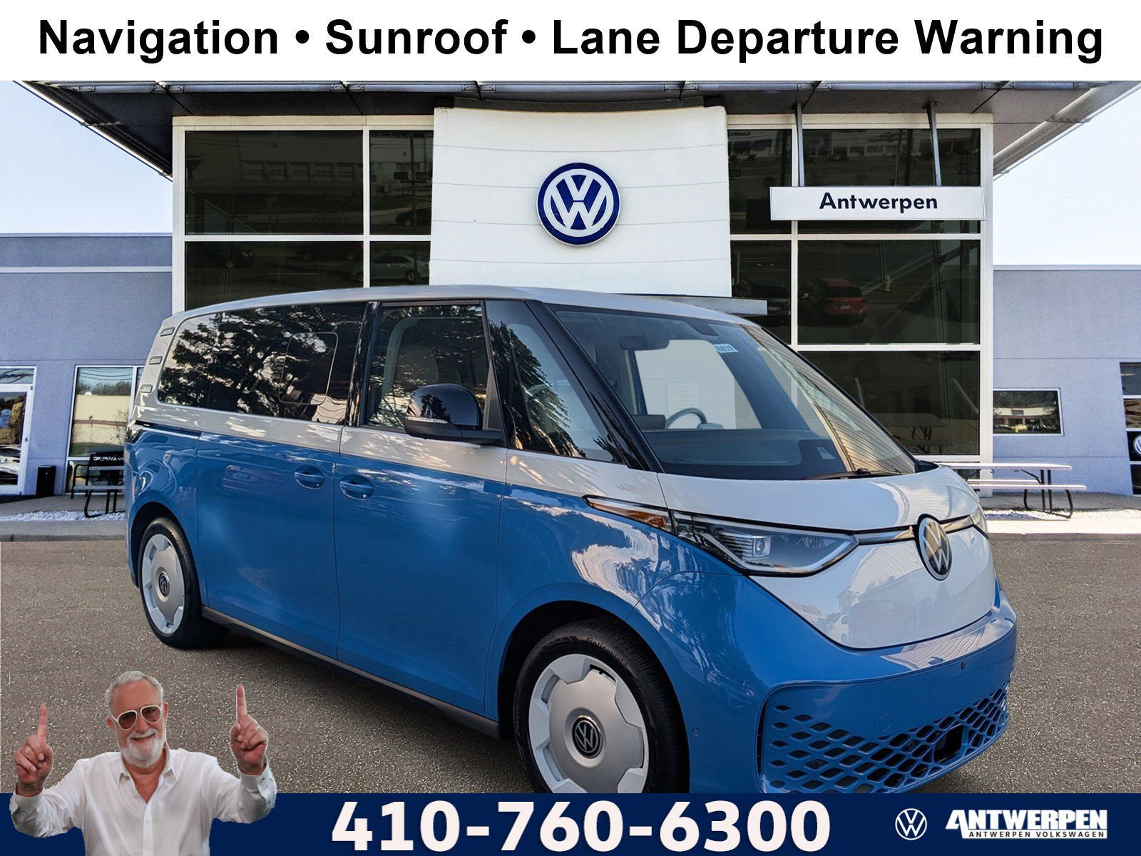 Used 2025 Volkswagen ID. Buzz 1st Edition RWD image 1