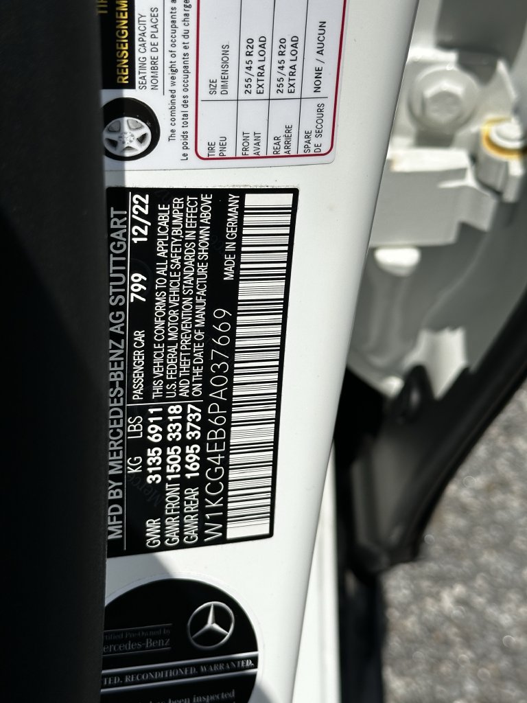 Certified 2023 Mercedes-Benz EQS 580 4MATIC Sedan image 36