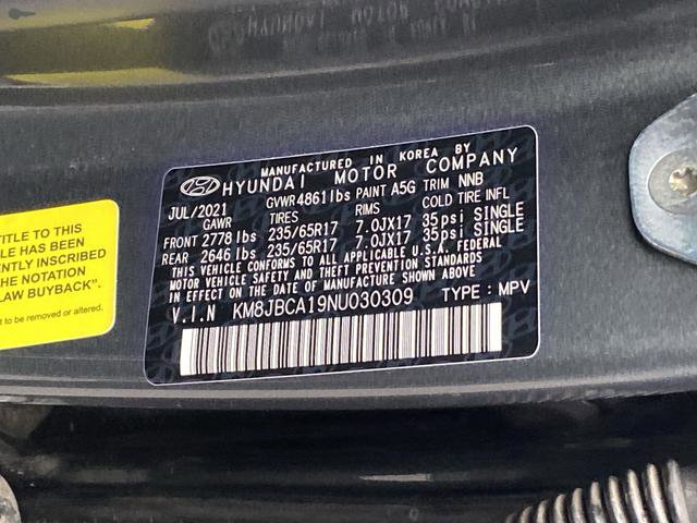 Used 2022 Hyundai Tucson Blue image 32