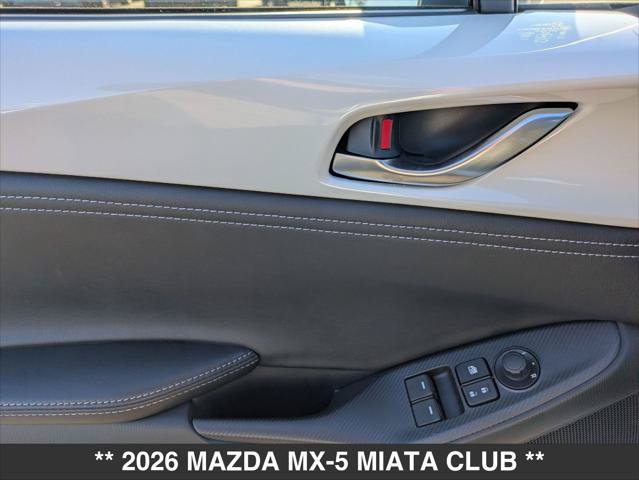 New 2026 MAZDA MX-5 Miata Club RWD image 6