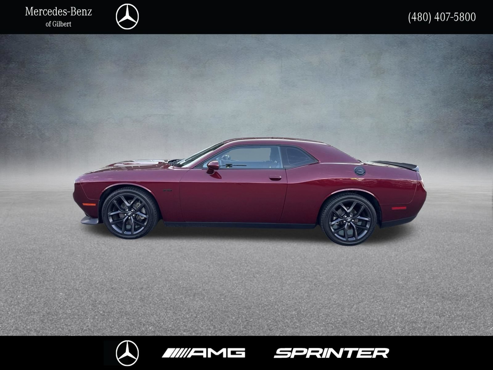 Used 2023 Dodge Challenger R/T w/ Blacktop Package RWD image 3