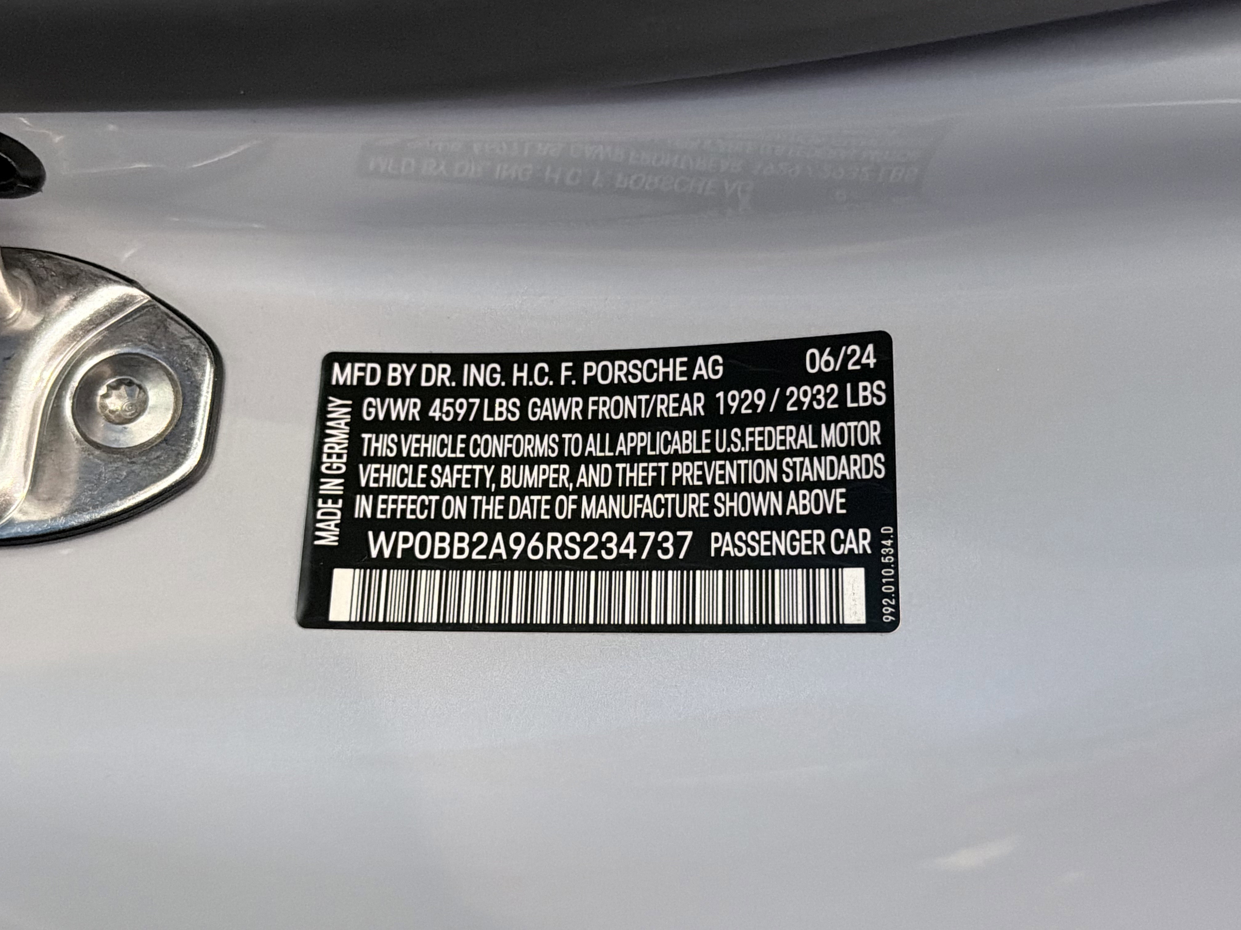 Certified 2024 Porsche 911 Targa 4 GTS image 57