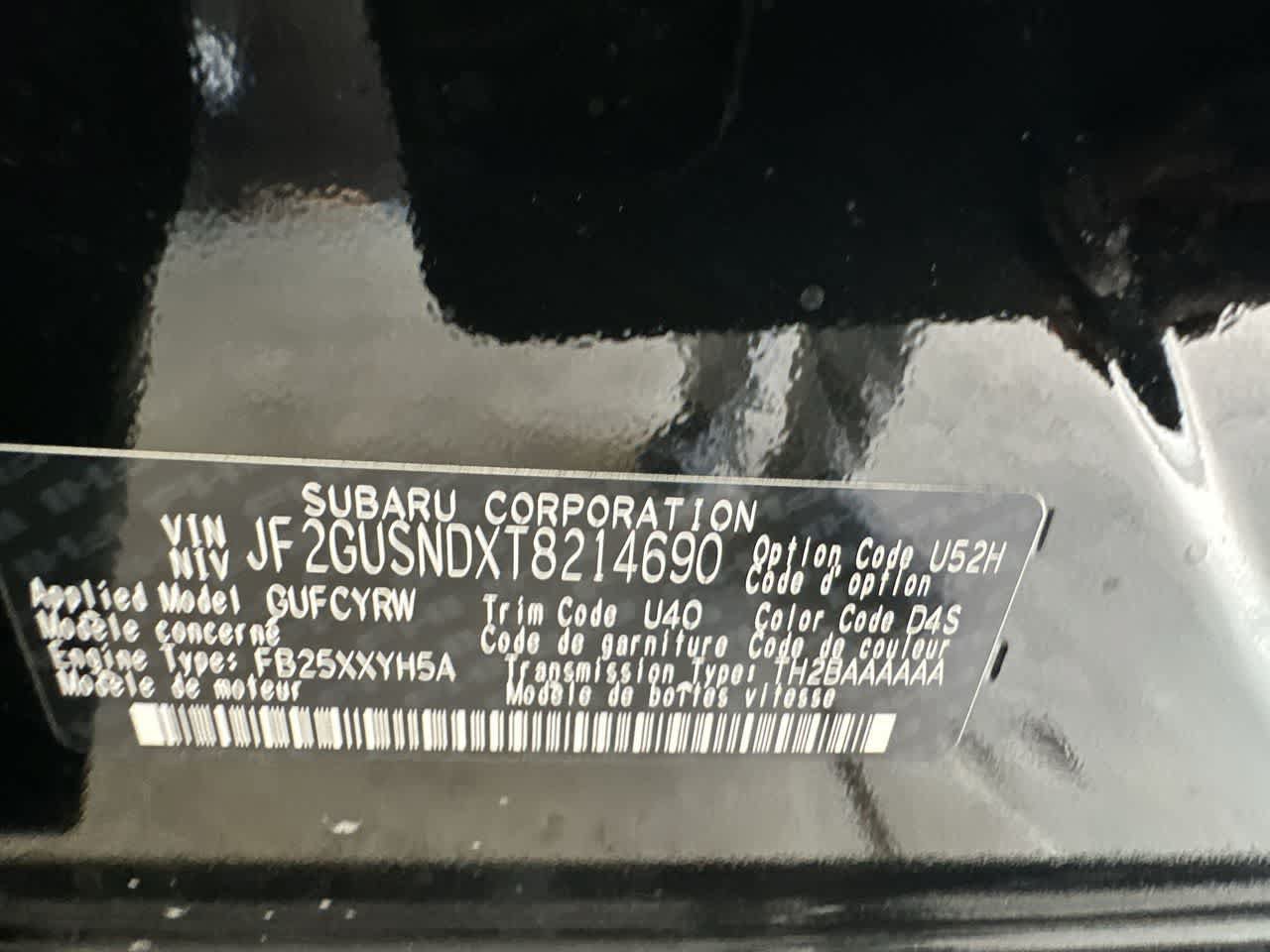 Used 2026 Subaru Crosstrek 2.5i Limited w/ Crosstrek Mirror Package AWD/4WD image 29