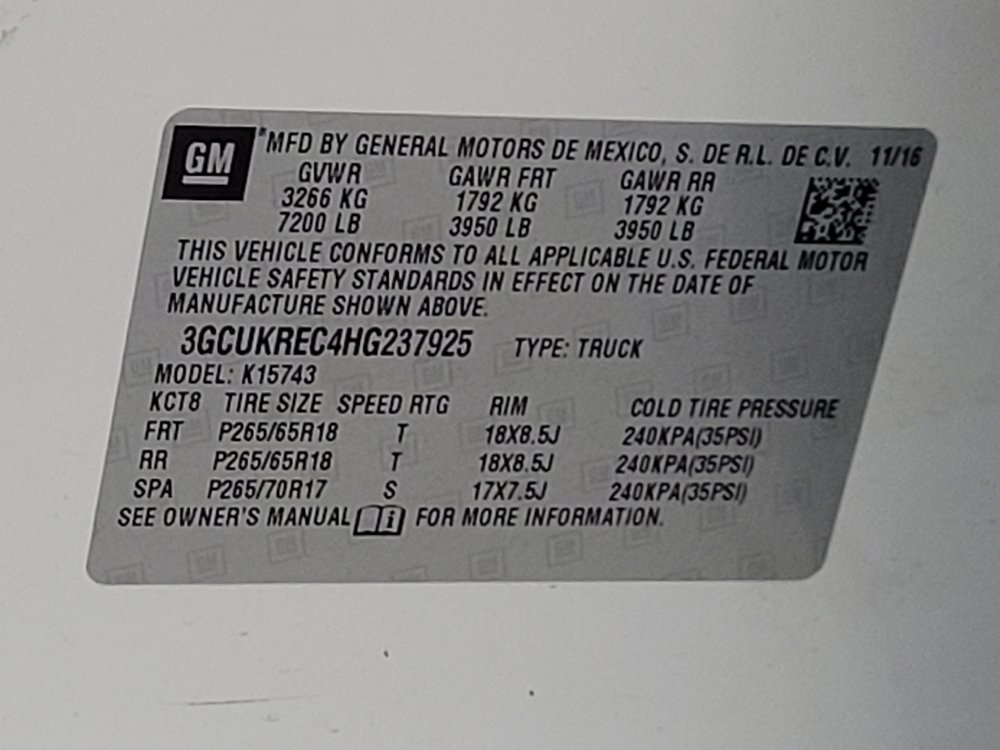 Used 2017 Chevrolet Silverado 1500 LT w/ All Star Edition AWD/4WD image 33
