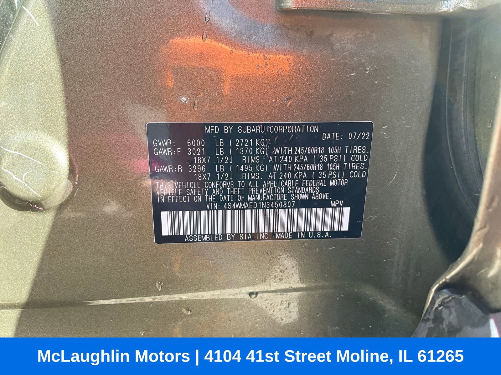 Certified 2022 Subaru Ascent Premium w/ Convenience Package image 19