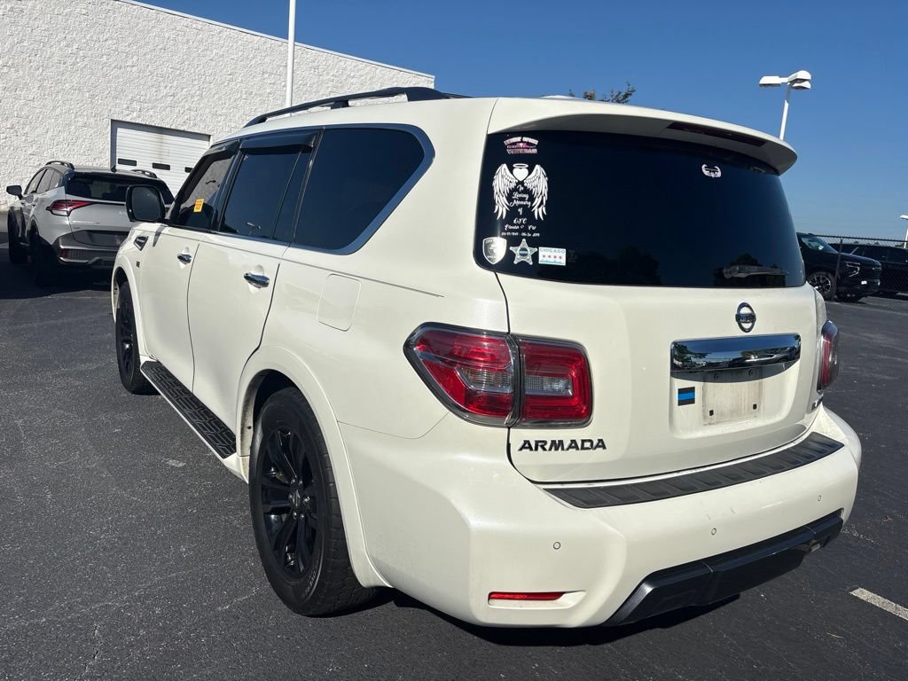 Used 2020 Nissan Armada Platinum w/ Captain's Chairs Package RWD image 6