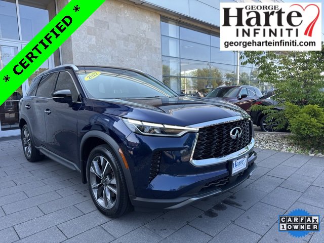 Certified 2022 INFINITI QX60 Luxe w/ Cargo Package