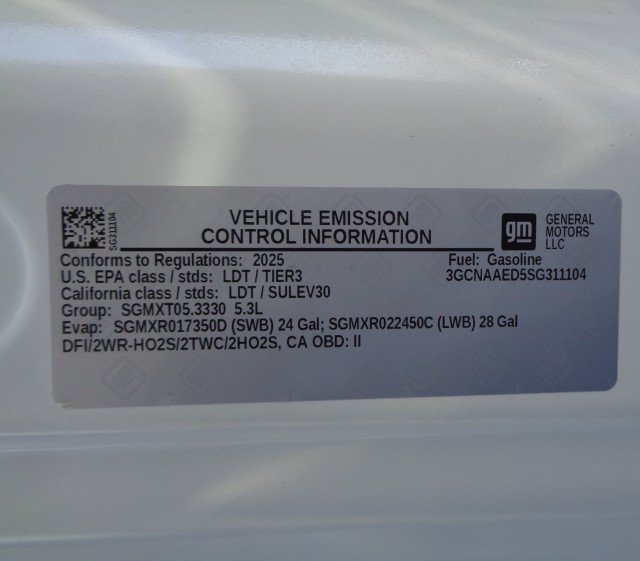 Used 2025 Chevrolet Silverado 1500 W/T RWD image 11