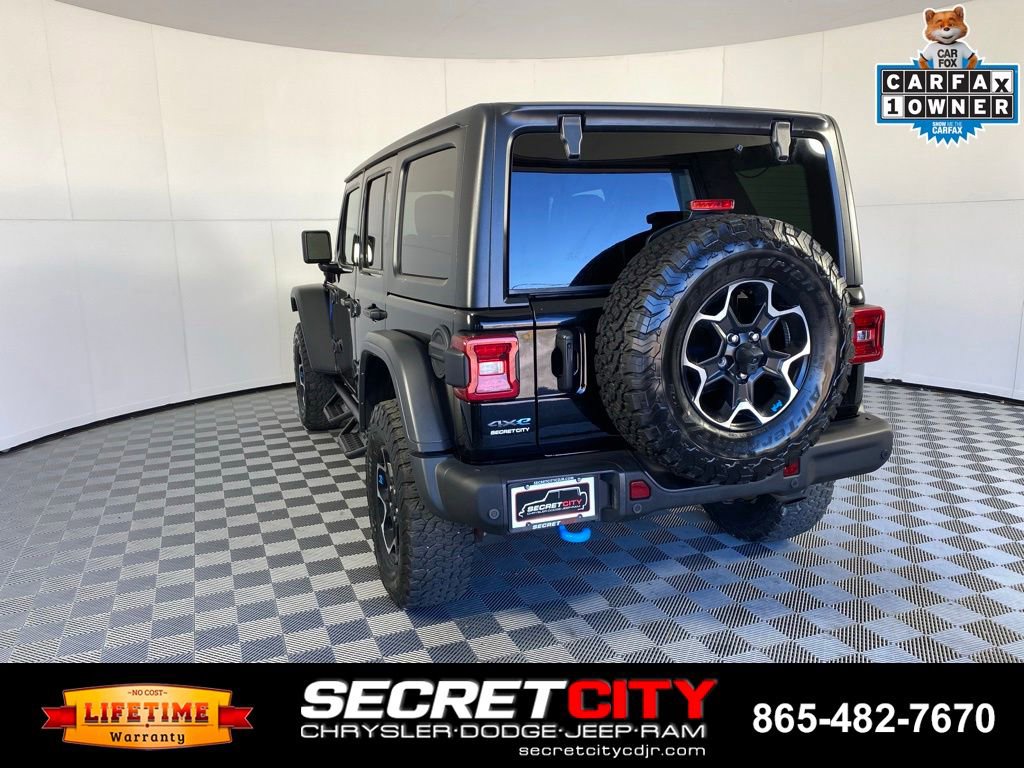 Used 2022 Jeep Wrangler Unlimited Rubicon 4xe w/ Steel Bumper Group AWD/4WD image 5