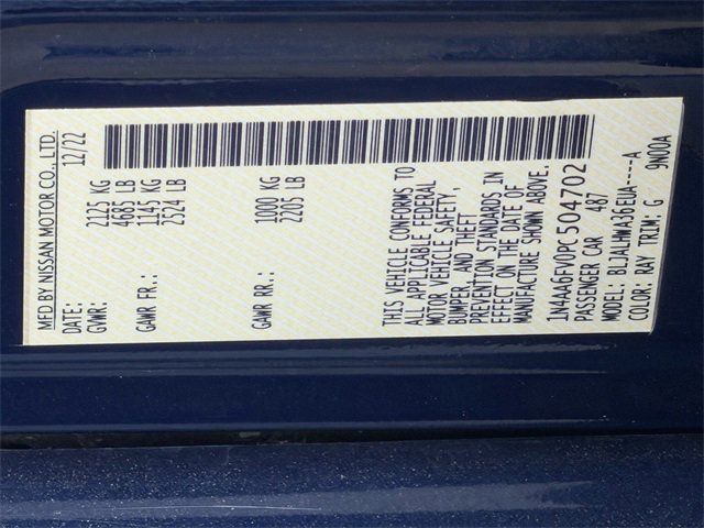 Used 2023 Nissan Maxima Platinum w/ Sport Mat Group image 10