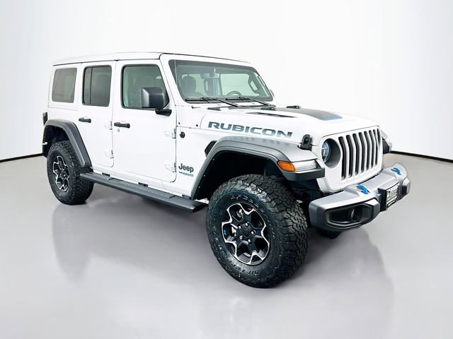 Used 2022 Jeep Wrangler Unlimited Rubicon 4xe w/ Cold Weather Group image 1