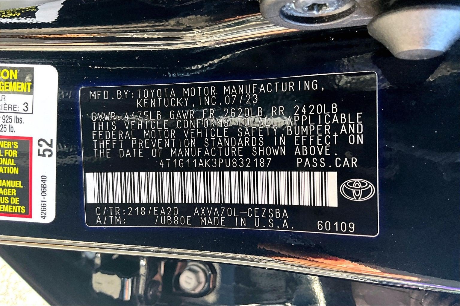 Used 2023 Toyota Camry SE FWD image 29