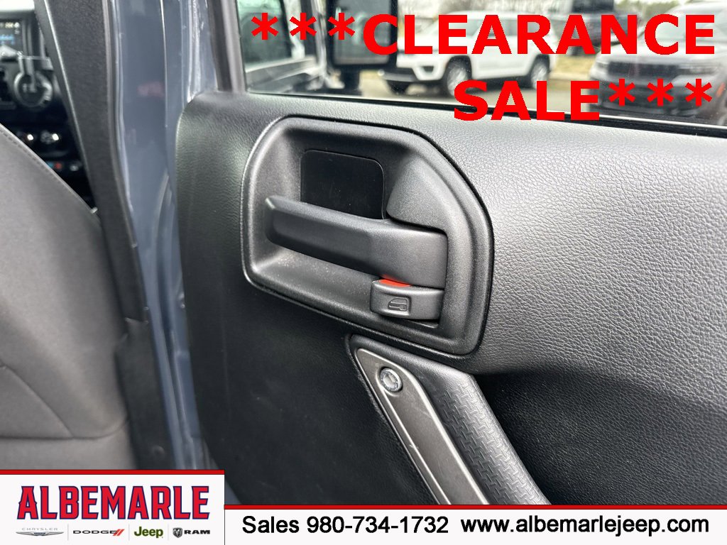 Used 2017 Jeep Wrangler Unlimited Sport w/ Quick Order Package 24S image 30