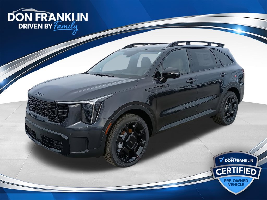 Certified 2026 Kia Sorento SX Prestige w/ Olive Brown Leather Package AWD/4WD 360° Tour