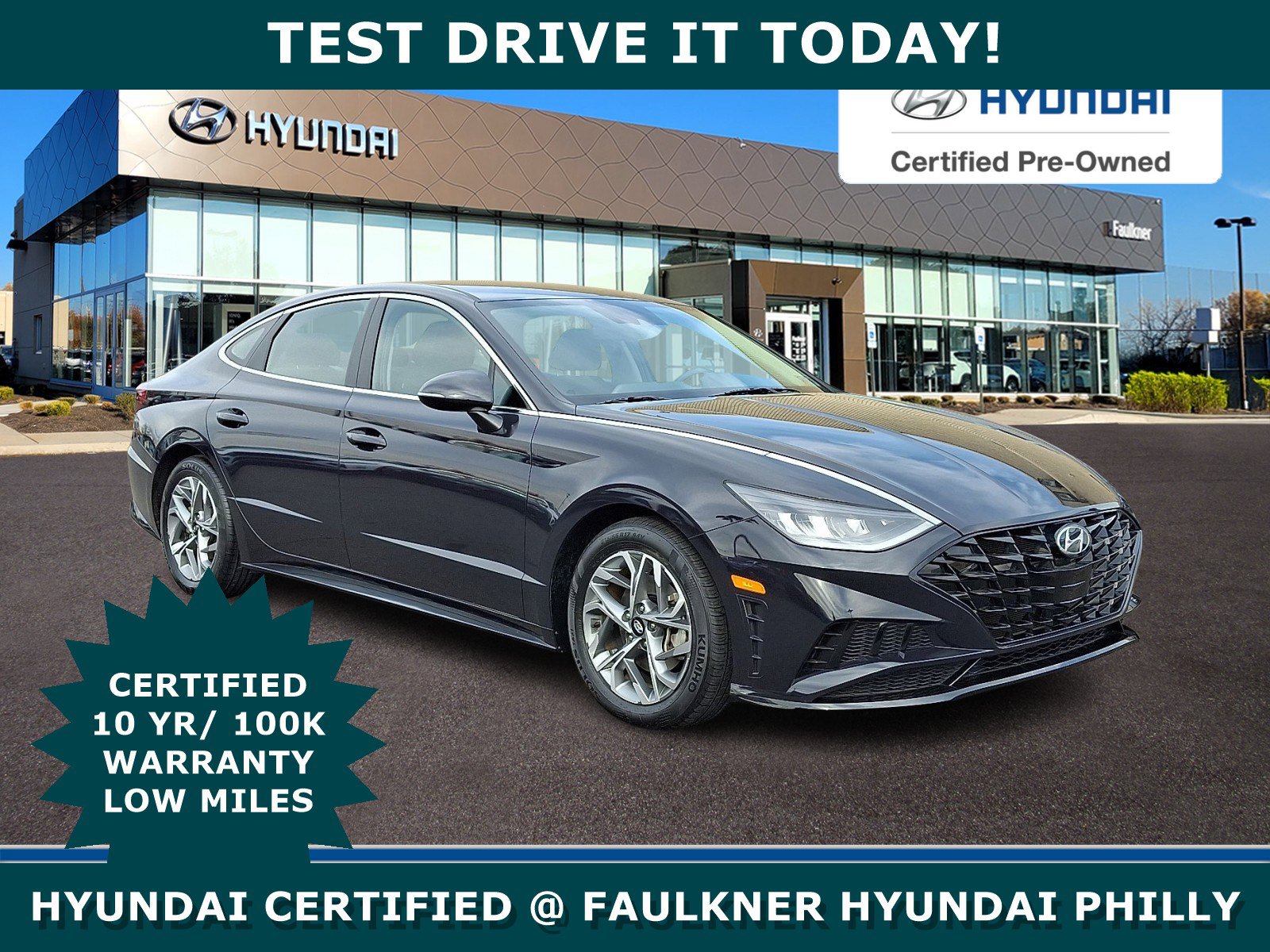 Certified 2023 Hyundai Sonata SEL w/ Cargo Package image 1