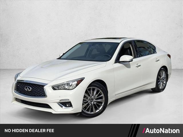 Used 2023 INFINITI Q50 Luxe w/ Cargo Package RWD video 1