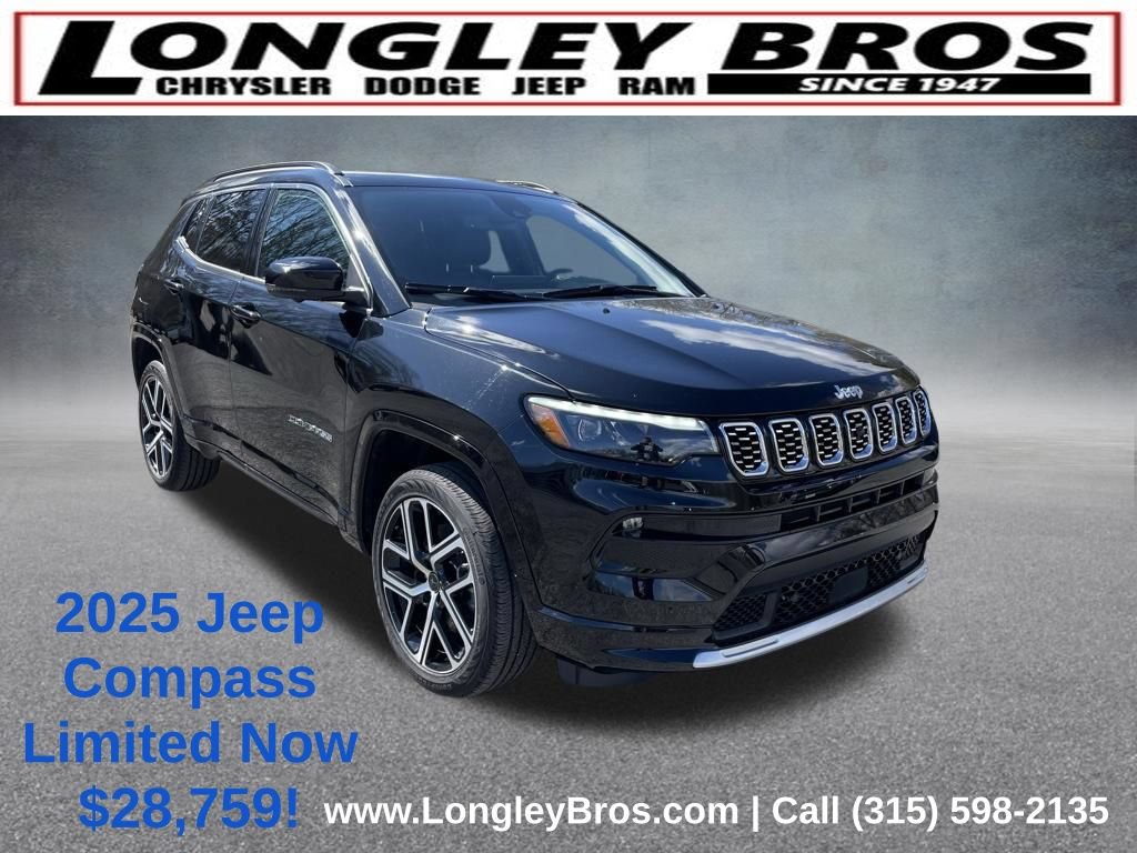 Used 2025 Jeep Compass Limited w/ Elite Group AWD/4WD image 1