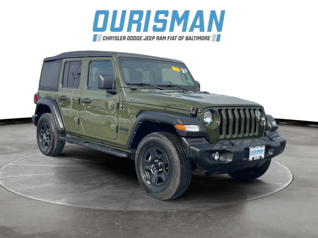 Used 2022 Jeep Wrangler Unlimited Sport image 1