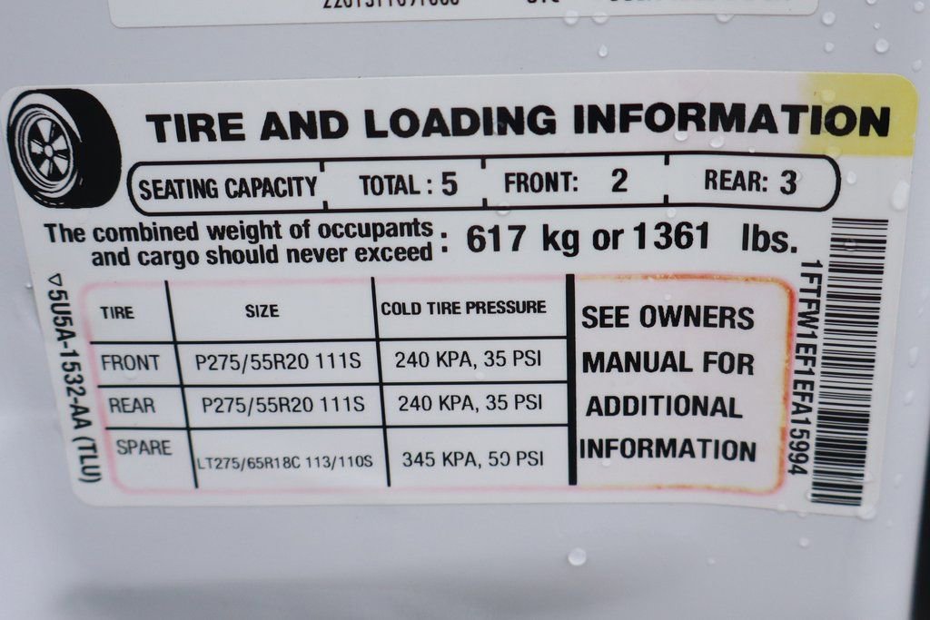 Used 2014 Ford F150 FX4 w/ Equipment Group 402A Luxury image 53