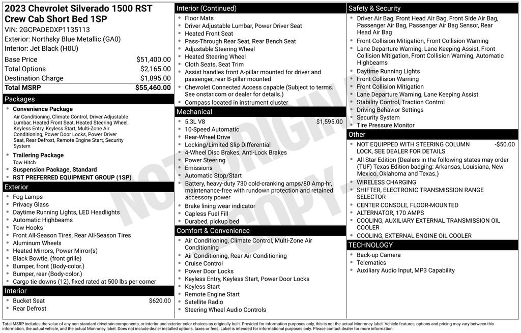 Used 2023 Chevrolet Silverado 1500 RST RWD image 6