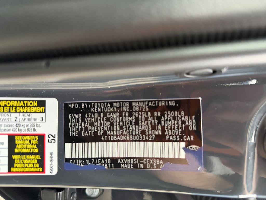 Used 2025 Toyota Camry SE w/ Multimedia Upgrade Package AWD/4WD image 37