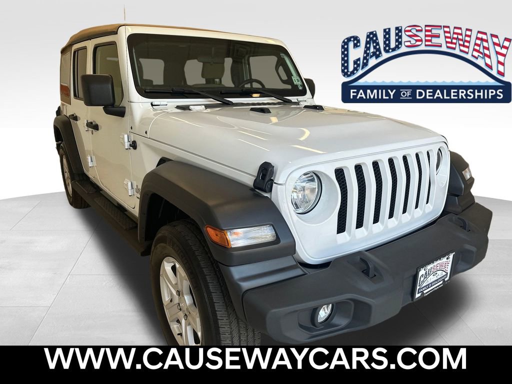 Used 2021 Jeep Wrangler Unlimited Sport image 1