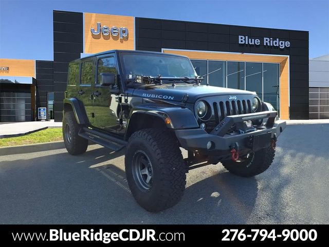 Used 2015 Jeep Wrangler Unlimited Rubicon w/ Connectivity Group AWD/4WD image 1