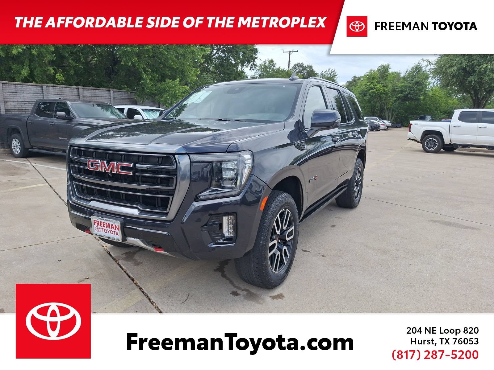 Used 2023 GMC Yukon AT4 w/ AT4 Premium Plus Package AWD/4WD video 1