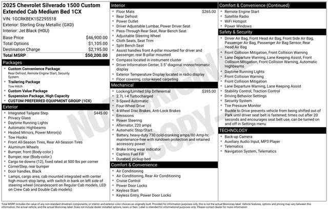Certified 2025 Chevrolet Silverado 1500 Custom image 31