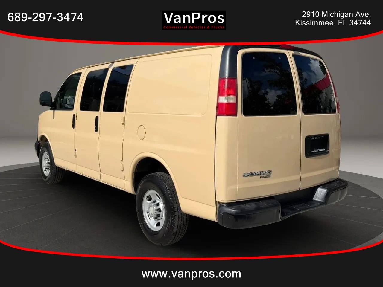 Used 2012 Chevrolet Express 2500 w/ Power Package RWD image 3