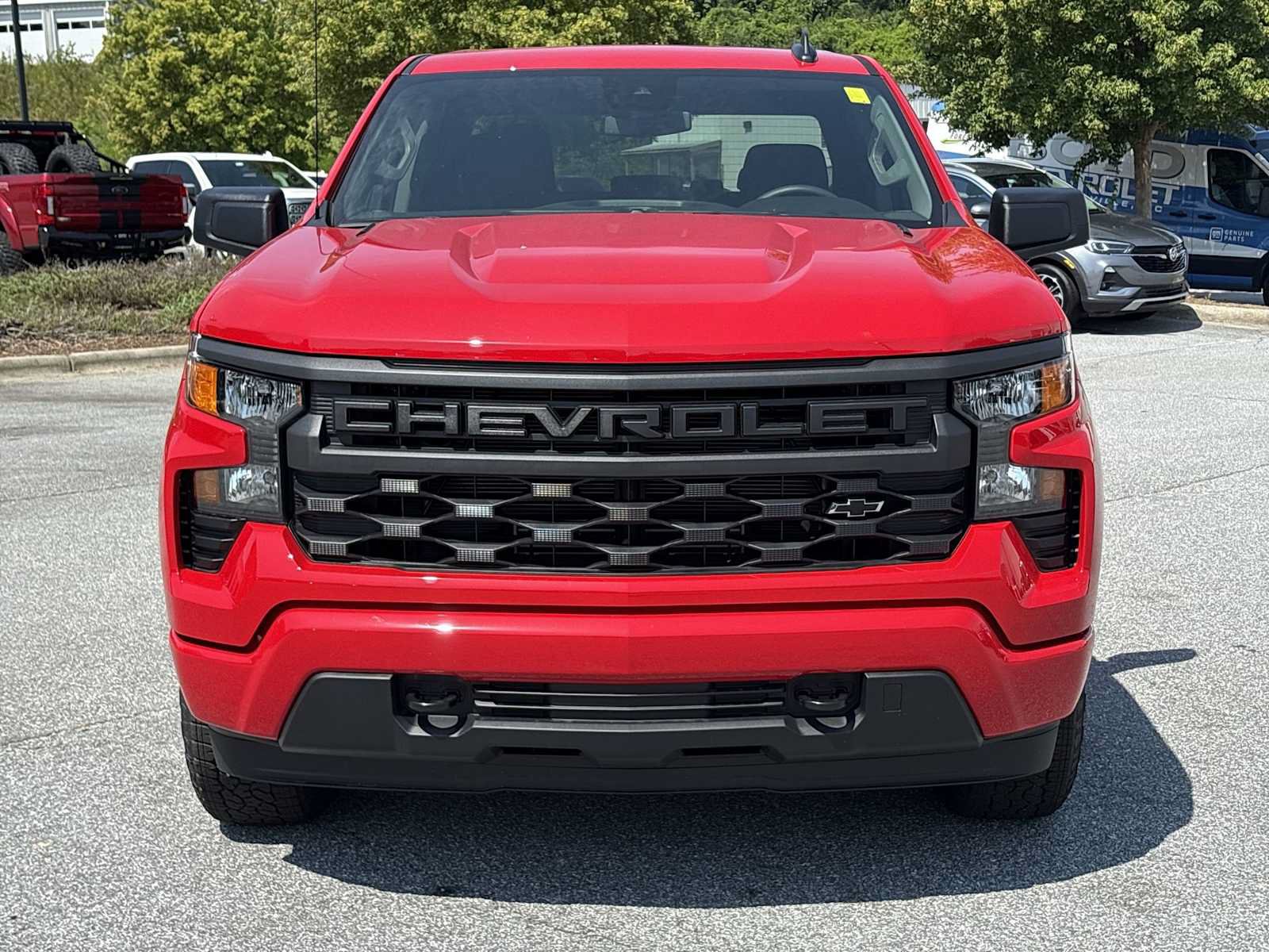 New 2026 Chevrolet Silverado 1500 Custom w/ Turbomax Blackout Package AWD/4WD image 3