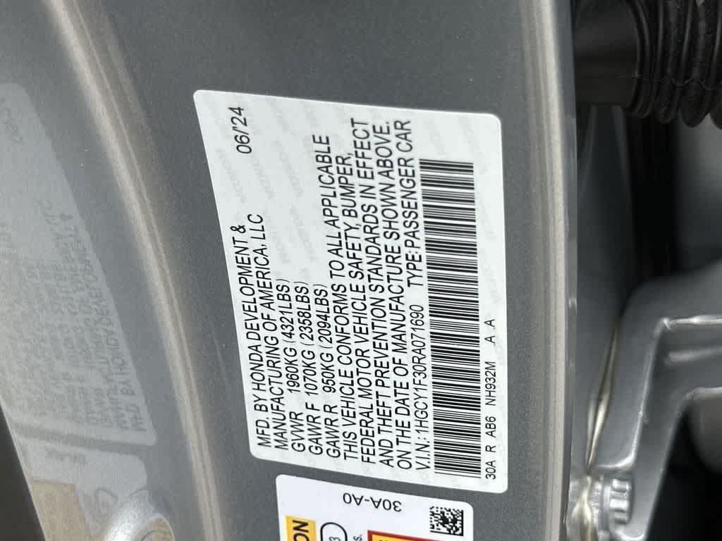 Used 2024 Honda Accord EX image 29
