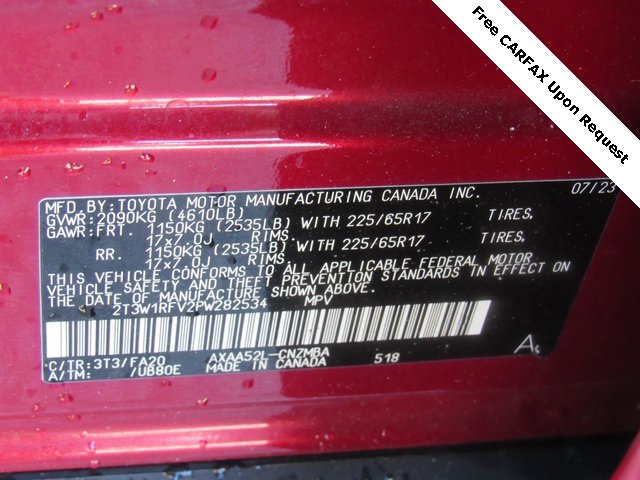 Used 2023 Toyota RAV4 XLE w/ Convenience Package image 24