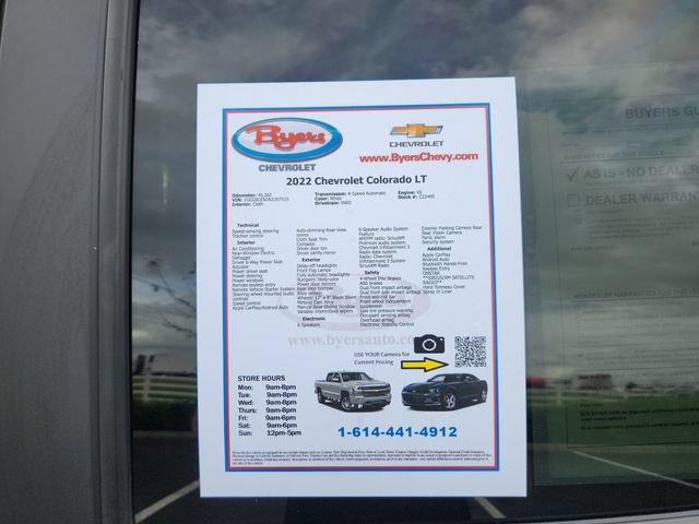 Used 2022 Chevrolet Colorado LT RWD image 13