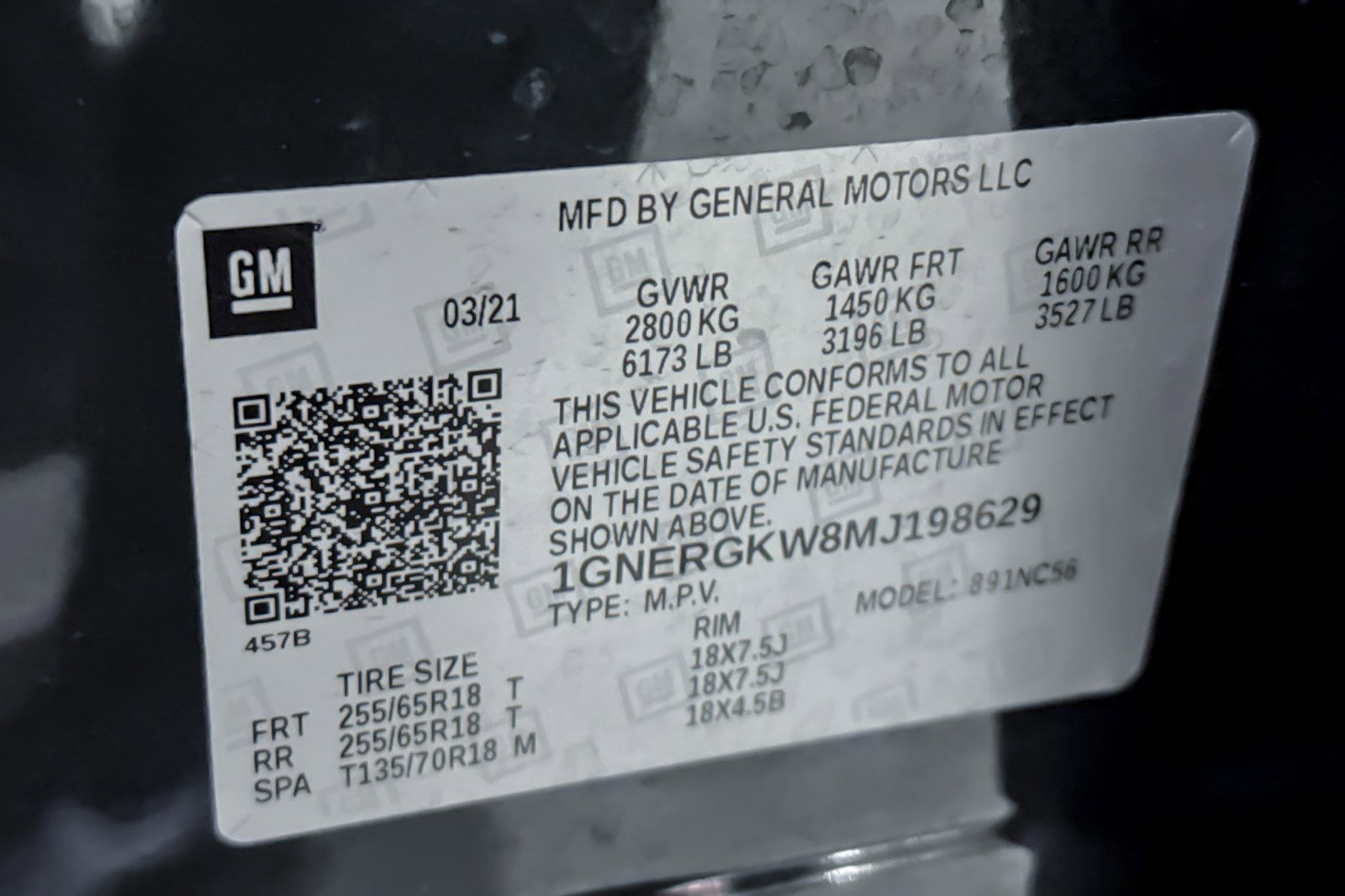 Used 2021 Chevrolet Traverse LT image 21